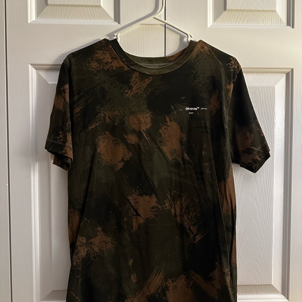 Off white Camouflage T-Shirt